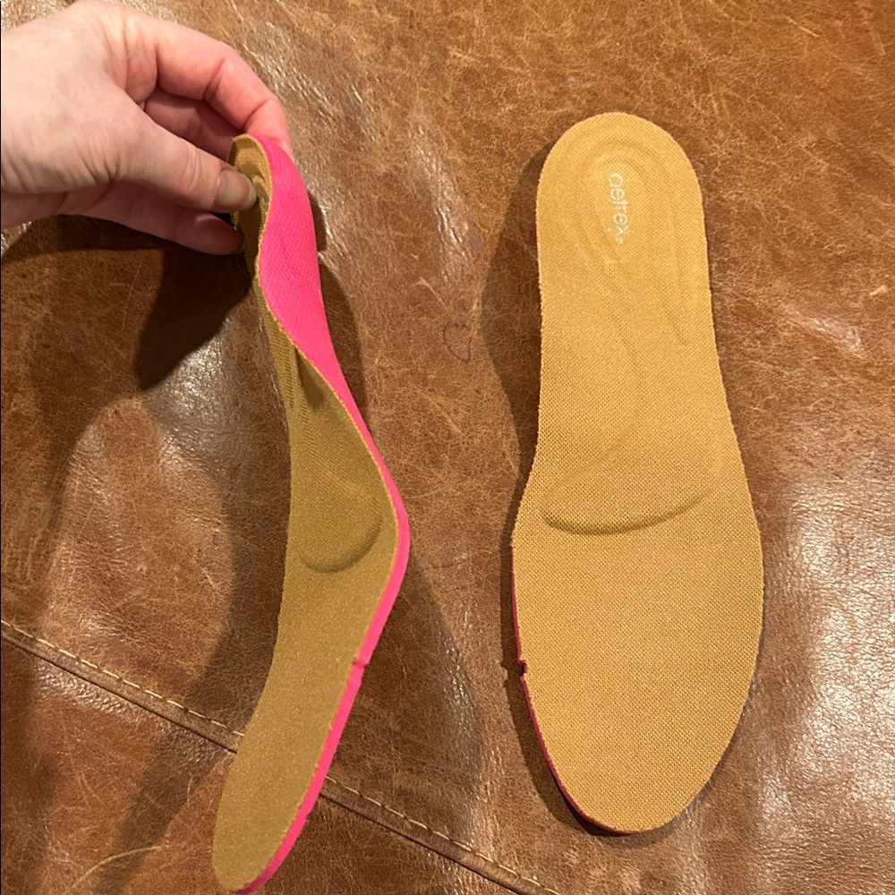 Aetrex Women's Vibrant Pink Orthotic Insoles